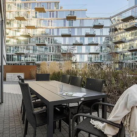The Marina Including 1x Free Private Parking Spot Орхус